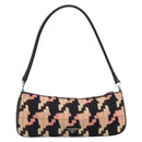 PRADA Shoulder Bag Knitted Fabrics Pink Silver Auth 191277V-2