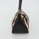 PRADA Shoulder Bag Knitted Fabrics Pink Silver Auth 191277V-4