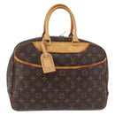 LOUIS VUITTON Monogram Deauville Hand Bag M47270 LV Auth 191279-13