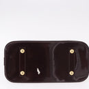 LOUIS VUITTON Monogram Vernis Alma GM Hand Bag Amarante M93595 LV Auth 191281-5