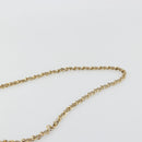 CHANEL Matelasse Chain Shoulder Bag Lamb Skin Beige Gold CC Auth 191285-8