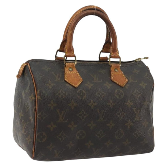 LOUIS VUITTON Monogram Speedy 25 Hand Bag M41528 LV Auth 191287