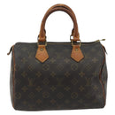 LOUIS VUITTON Monogram Speedy 25 Hand Bag M41528 LV Auth 191287-2