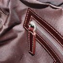 FENDI Zucca Canvas Hand Bag Black Brown Auth 191295-20