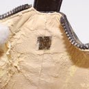 FENDI Zucca Canvas Vanity Pouch Black Brown Auth 191296-17