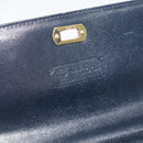MCM Vicetos Logogram Hand Bag PVC Leather White Gold Auth 191298-10