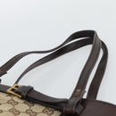 GUCCI GG Canvas Tote Bag Beige Gold 107757 Auth 191299-8