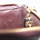 LOUIS VUITTON Monogram Vernis Pochette Cles Purse Amarante M93557 Auth 191300A-11