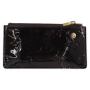 LOUIS VUITTON Monogram Vernis Pochette Cles Purse Amarante M93557 Auth 191300A-2