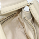 GUCCI GG Canvas Guccissima Mayfair Bag Leather Beige Gold 257063 Auth 191307A-20