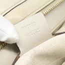 GUCCI GG Canvas Guccissima Mayfair Bag Leather Beige Gold 257063 Auth 191307A-12