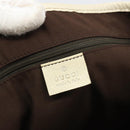 GUCCI GG Canvas Princi Tote Bag Beige Gold 163805 Auth 191309V-19