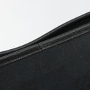 GUCCI GG Canvas Abbey Shoulder Bag Black Gold 131326 Auth 191311A-10