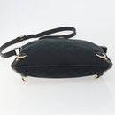 GUCCI GG Canvas Abbey Shoulder Bag Black Gold 131326 Auth 191311A-5
