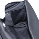 FENDI Shoulder Bag Cotton Jersey Black Silver Auth 191313-19