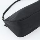 PRADA Accessory Pouch Nylon Black Silver Auth 191315V-15