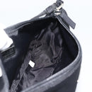 PRADA Accessory Pouch Nylon Black Silver Auth 191315V-21