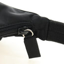 PRADA Hand Pouch Nylon Black Silver Auth 191316V-15