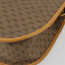 GUCCI Micro GG Supreme Shoulder Bag PVC Beige Gold 001 115 1036 Auth 191318-9