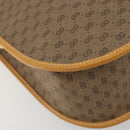GUCCI Micro GG Supreme Shoulder Bag PVC Beige Gold 001 115 1036 Auth 191318-14