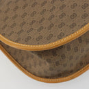 GUCCI Micro GG Supreme Shoulder Bag PVC Beige Gold 001 115 1036 Auth 191318-16