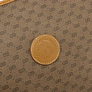 GUCCI Micro GG Supreme Shoulder Bag PVC Beige Gold 001 115 1036 Auth 191318-17