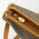 GUCCI Micro GG Supreme Shoulder Bag PVC Beige Gold 001 115 1036 Auth 191318-10