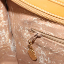 GUCCI Micro GG Supreme Shoulder Bag PVC Beige Gold 001 115 1036 Auth 191318-21