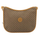 GUCCI Micro GG Supreme Shoulder Bag PVC Beige Gold 001 115 1036 Auth 191318-13