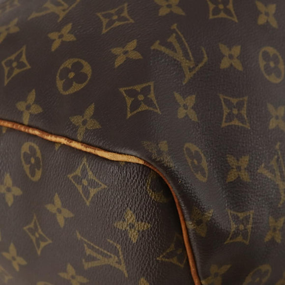 LOUIS VUITTON Monogram Keepall Bandouliere 60 Boston Bag M41412 LV Auth 191323
