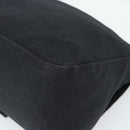 FENDI Mamma Baguette Shoulder Bag Cotton Jersey Black Silver Auth 191327-12