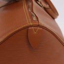 LOUIS VUITTON Epi Keepall 50 Boston Bag Brown M42968 LV Auth 191331A-19