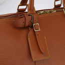 LOUIS VUITTON Epi Keepall 50 Boston Bag Brown M42968 LV Auth 191331A-21