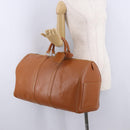 LOUIS VUITTON Epi Keepall 50 Boston Bag Brown M42968 LV Auth 191331A-25
