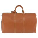 LOUIS VUITTON Epi Keepall 50 Boston Bag Brown M42968 LV Auth 191331A-2