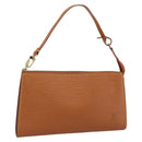 LOUIS VUITTON Epi Pochette Accessoires Pouch Zipangu Gold M52948 LV Auth 191332-1