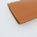 LOUIS VUITTON Epi Pochette Accessoires Pouch Zipangu Gold M52948 LV Auth 191332-14