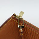 LOUIS VUITTON Epi Pochette Accessoires Pouch Zipangu Gold M52948 LV Auth 191332-18