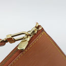 LOUIS VUITTON Epi Pochette Accessoires Pouch Zipangu Gold M52948 LV Auth 191332-10