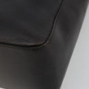 GUCCI Shoulder Bag Leather Brown Silver 001 3766 Auth 191334A-9