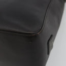 GUCCI Shoulder Bag Leather Brown Silver 001 3766 Auth 191334A-15