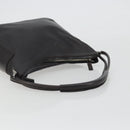 GUCCI Shoulder Bag Leather Brown Silver 001 3766 Auth 191334A-7