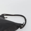 GUCCI Shoulder Bag Leather Brown Silver 001 3766 Auth 191334A-8