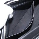BURBERRY Nova Check Shoulder Bag Canvas Black Silver Auth 191335V-23