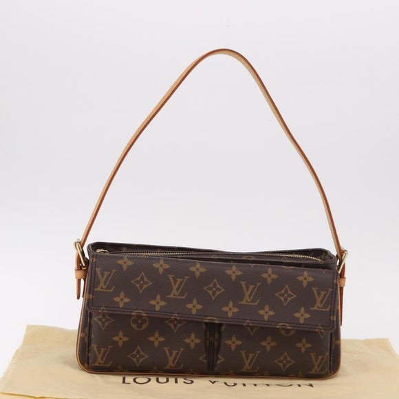 LOUIS VUITTON Monogram Viva Cite PM Shoulder Bag M51165 LV Auth 191336SAM