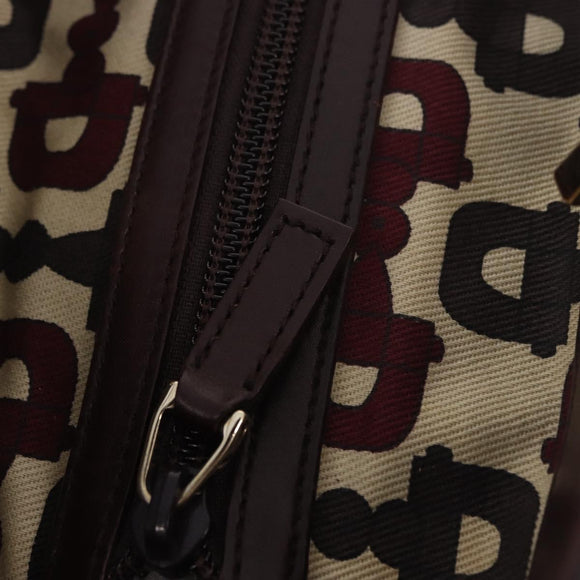 GUCCI GG Canvas Guccissima Tote Bag Leather Brown Gold 145993 Auth 191338V