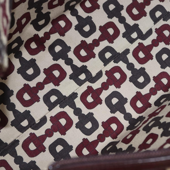 GUCCI GG Canvas Guccissima Tote Bag Leather Brown Gold 145993 Auth 191338V
