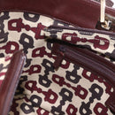 GUCCI GG Canvas Guccissima Tote Bag Leather Brown Gold 145993 Auth 191338V-23