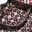 GUCCI GG Canvas Guccissima Tote Bag Leather Brown Gold 145993 Auth 191338V-24