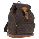 LOUIS VUITTON Monogram Montsouris GM Backpack M51135 LV Auth 191339-1